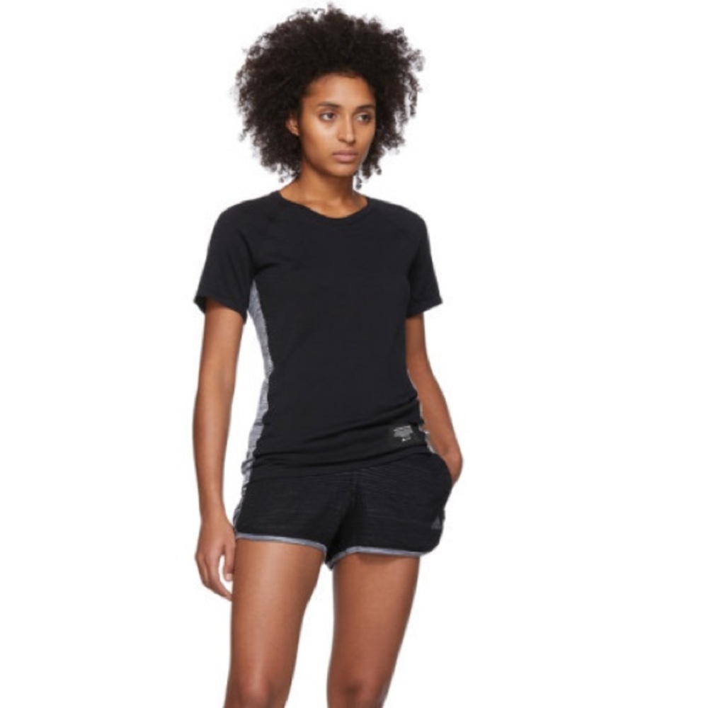 Adidas x Missoni Shorts and Top in Black & Gray. Size: L.